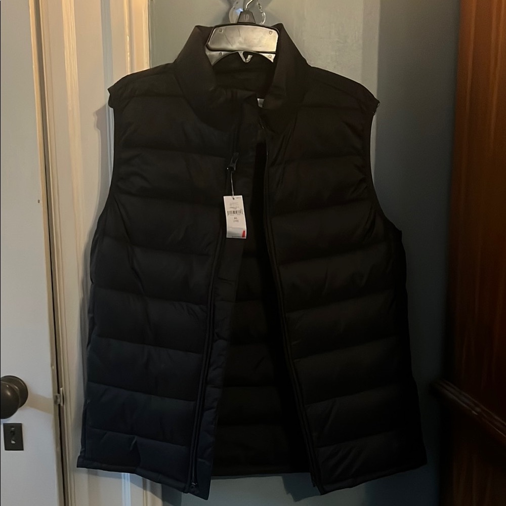 Black Puffer Vest